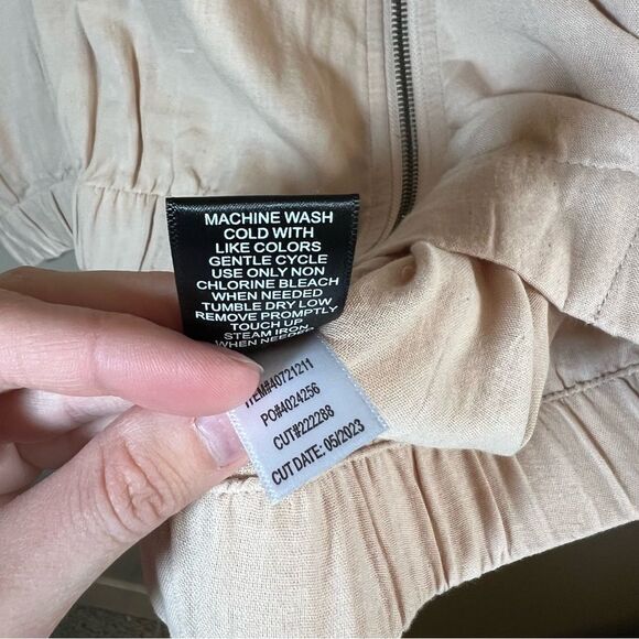 ✨ Torrid Cream Dual Fold Zip Front Cropped Jacket 4X NWT - Picture 10 of 14